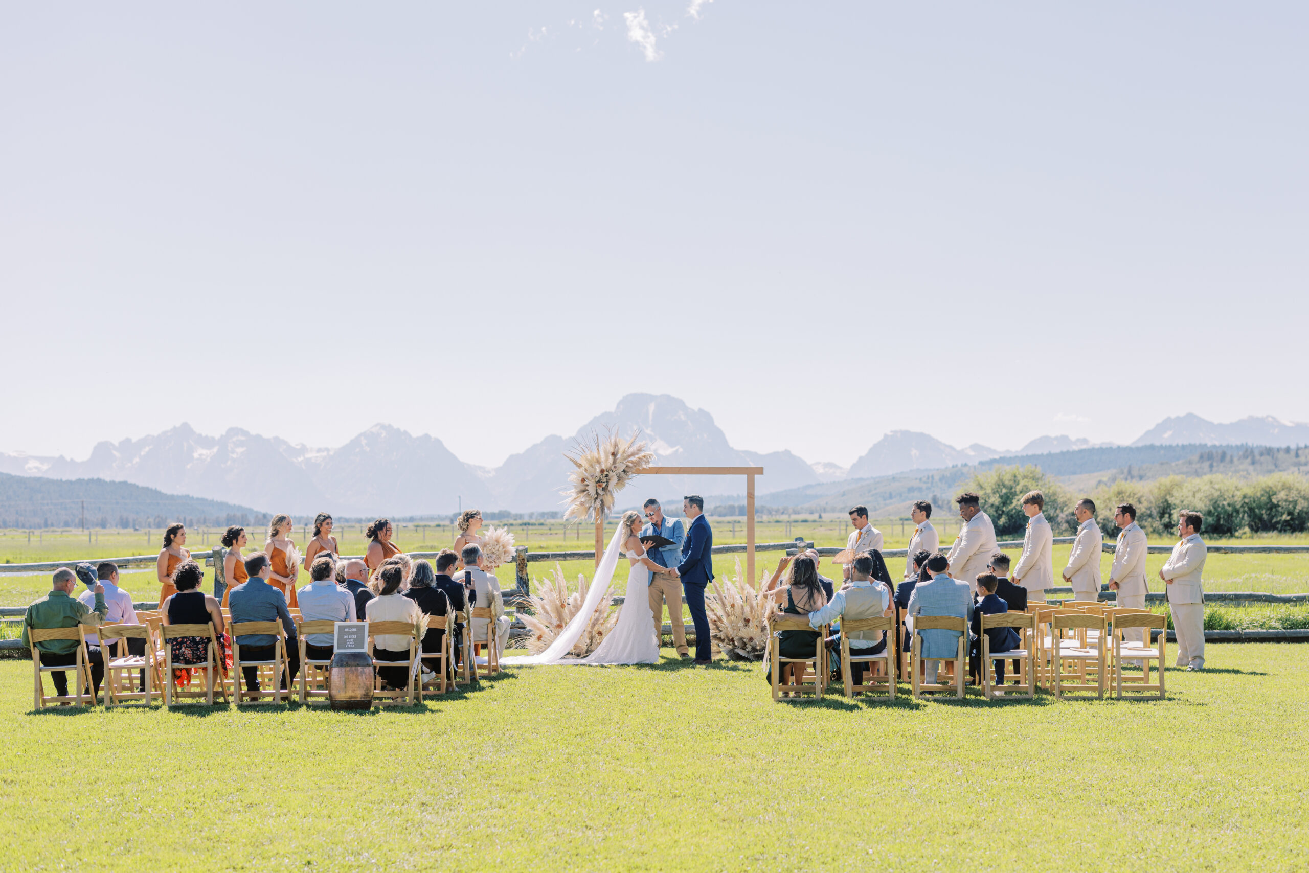 Diamond Cross Ranch wedding in Jackson Hole by Blair Worthington Photography